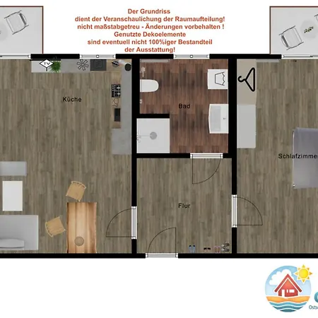 Apartman Ostsee7 Moin *